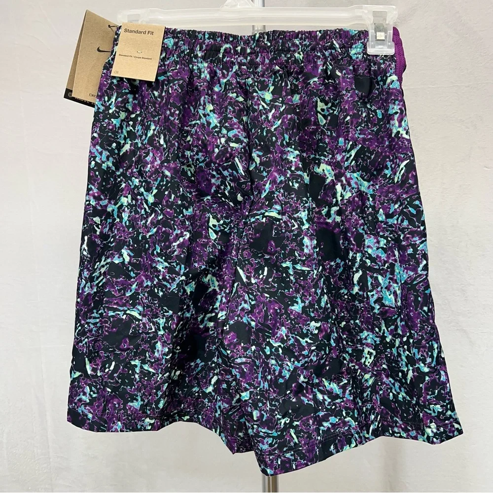 Nike youth blue & purple Patterned‎ Athletic Shorts large